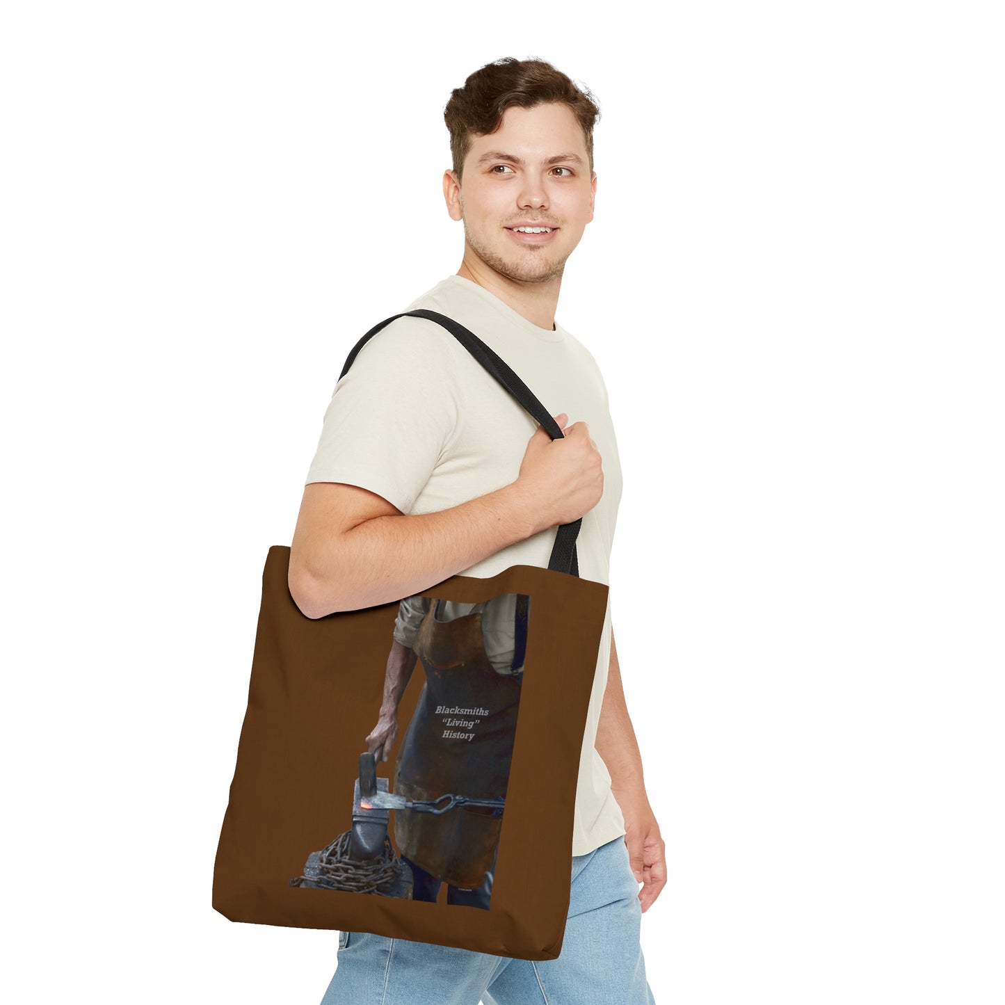 Blacksmiths, "Living" History Tote Bag (AOP)