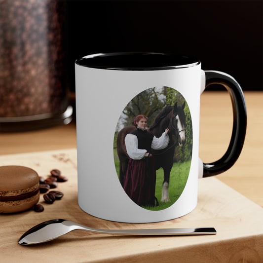 The Lady and the Shire    Accent Mugs, 11oz
