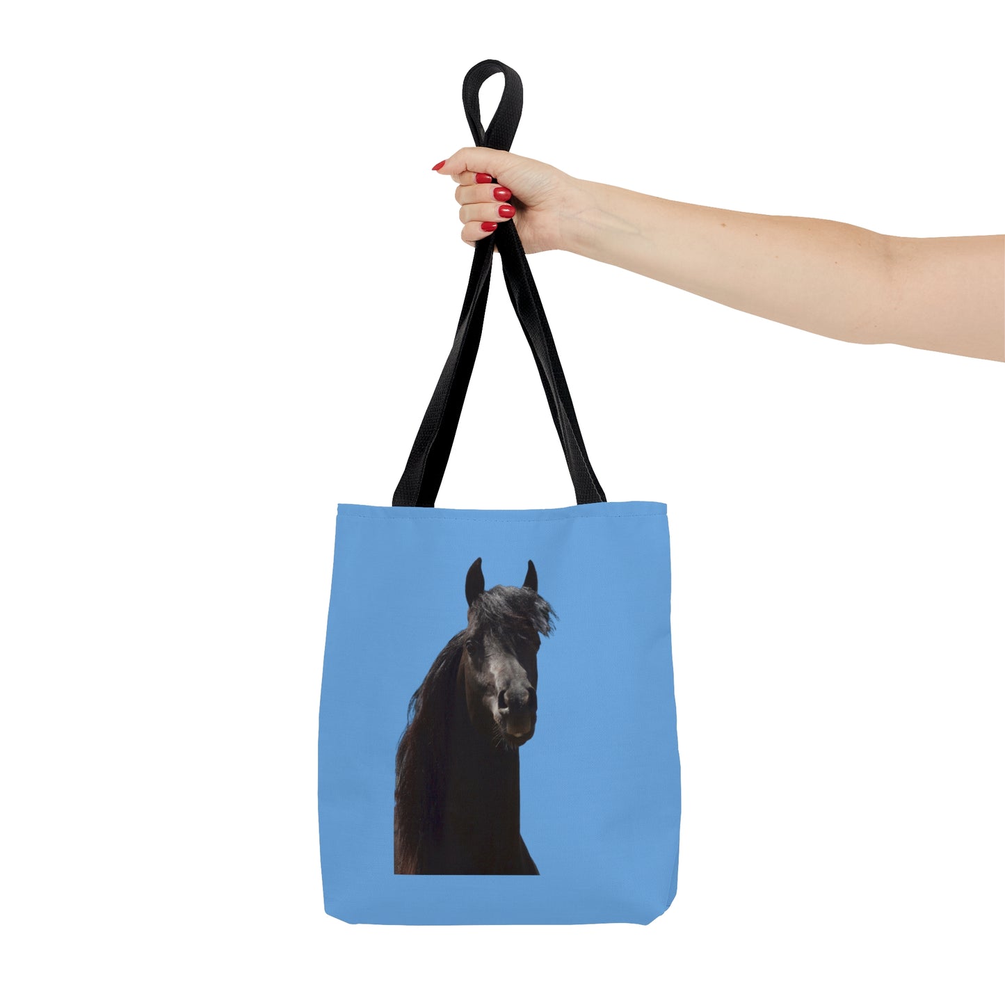 Arabian Black Stallion       Tote Bag (AOP)