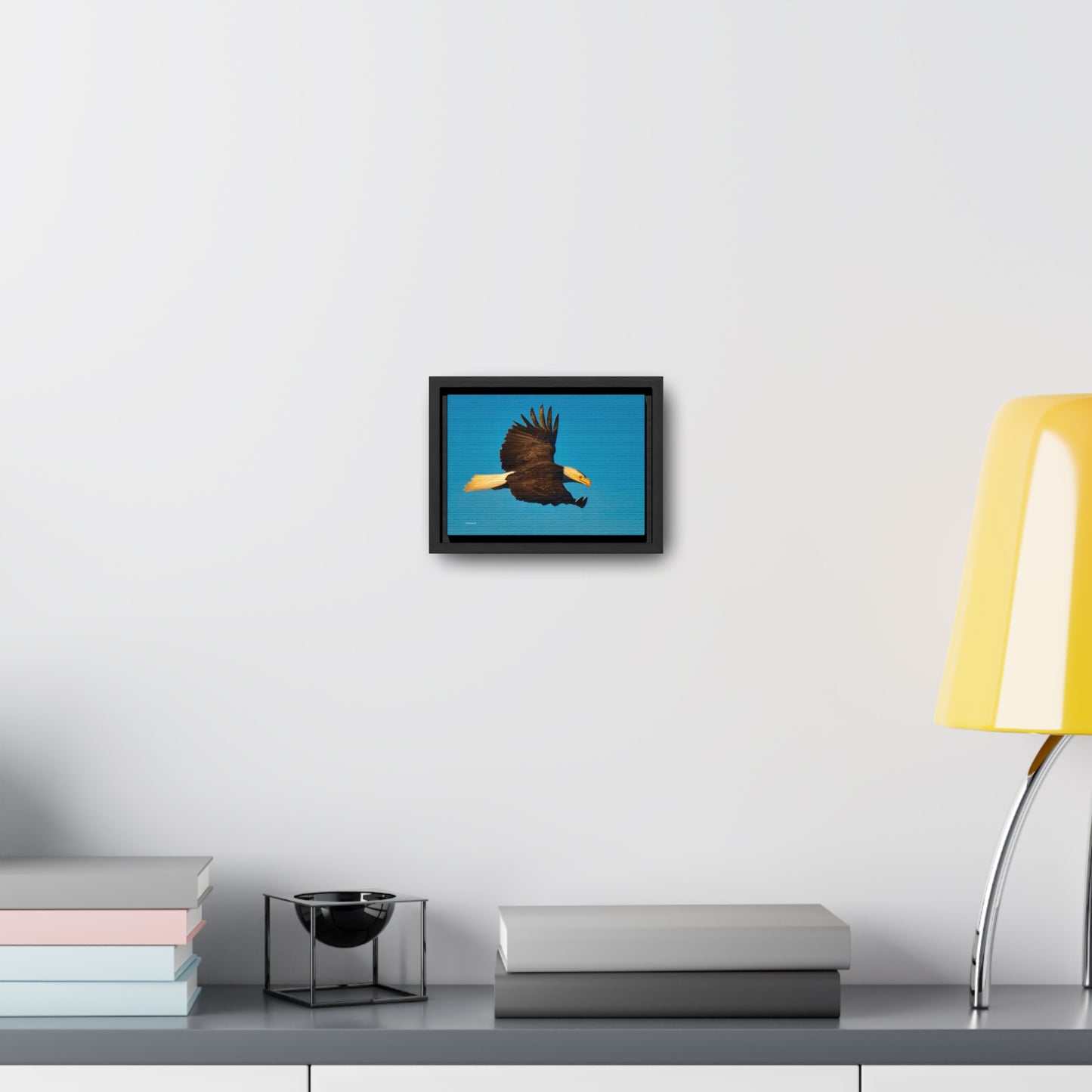 Bald Eagle Gallery Canvas Wraps, Horizontal Frame