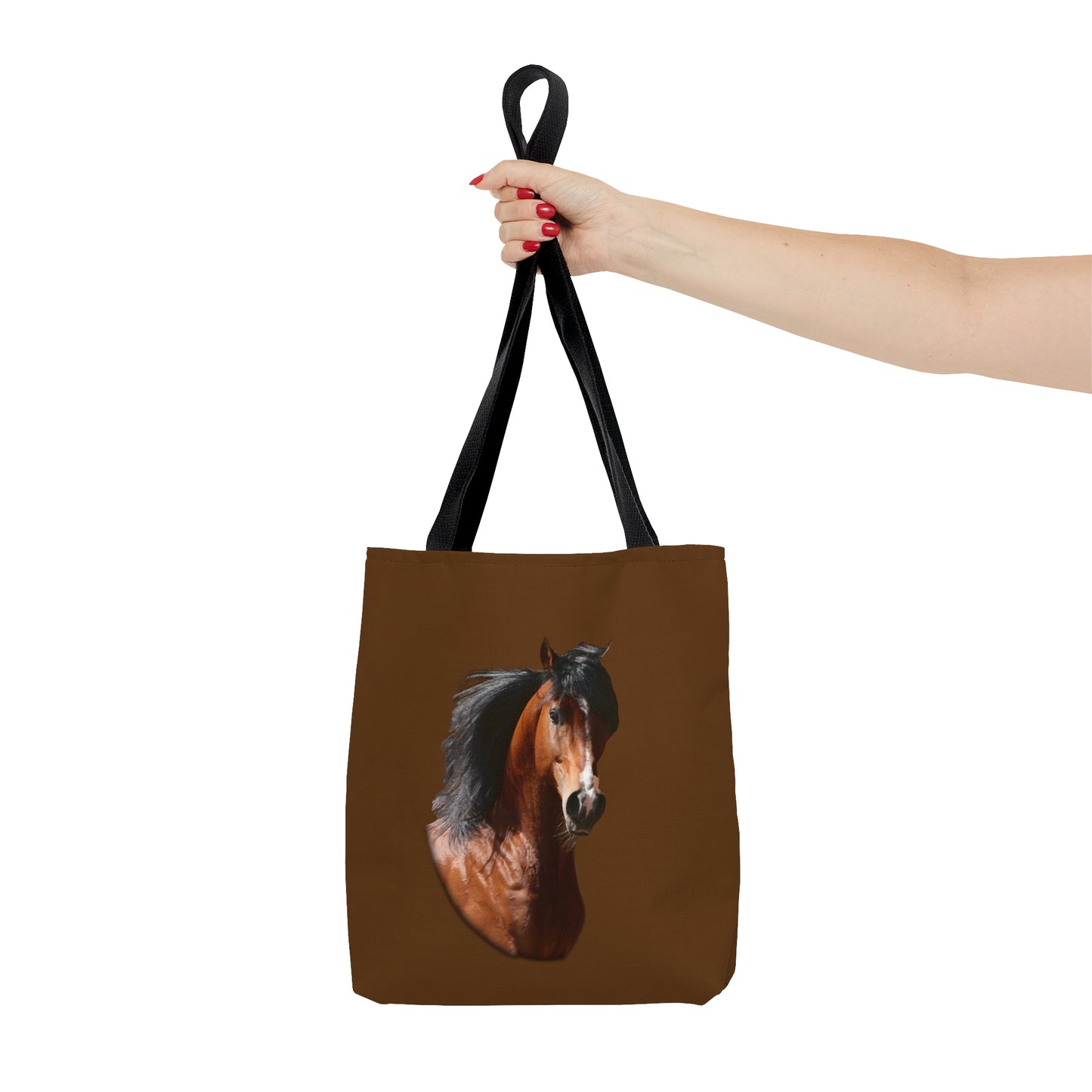 Bay Arabian Stallion   AOP Tote Bag