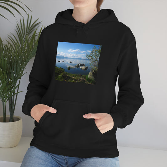 Klamath Lake & Crater Lake Rim,  Klamath Falls Or.           Unisex Heavy Blend™ Hooded Sweatshirt