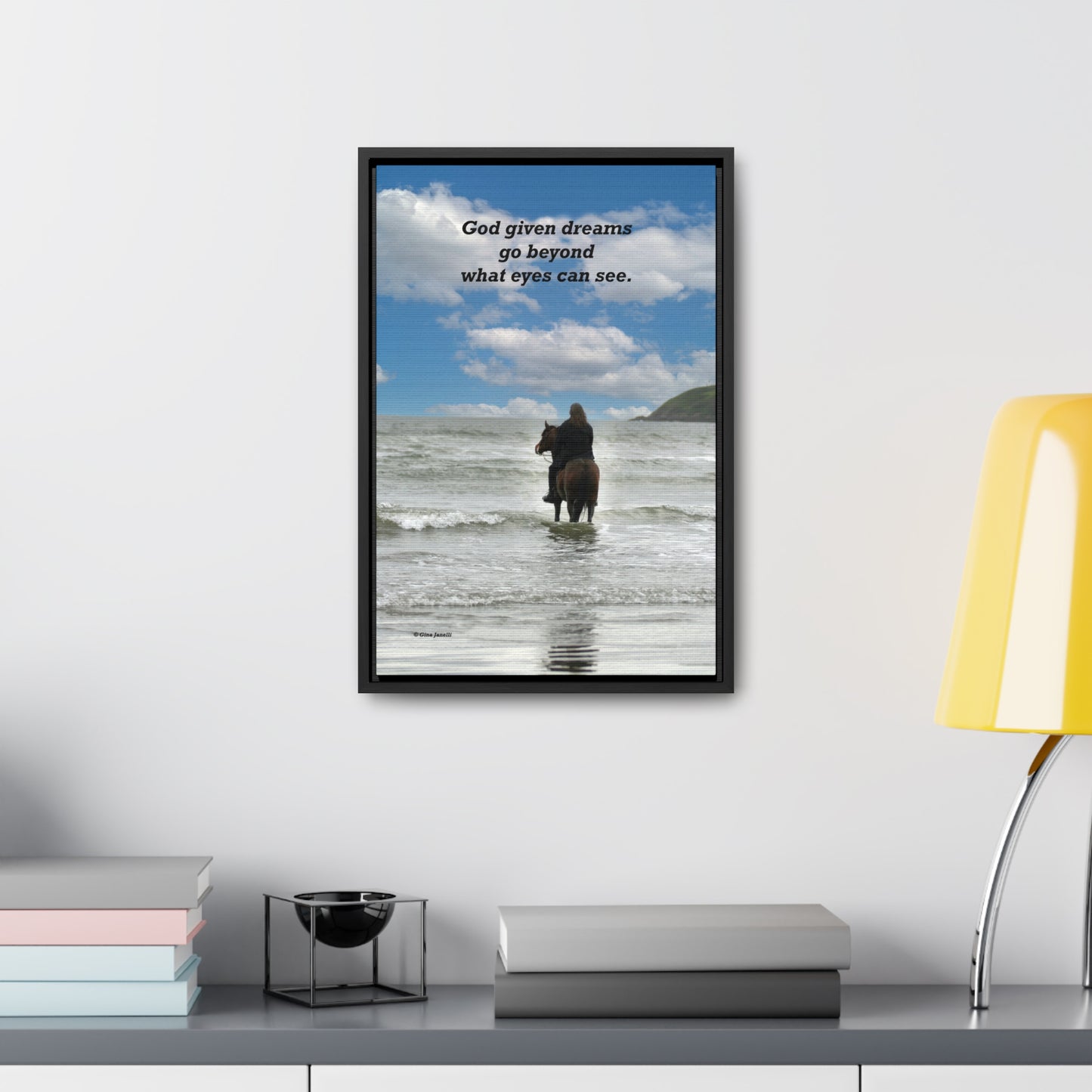 God given dreams   Gallery Canvas Wraps, Vertical Frame