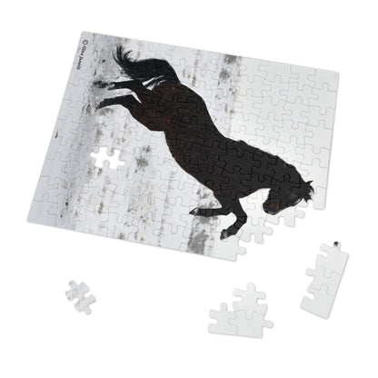 Snow storm - Quarter Horse              Jigsaw Puzzle (110, 252, 500,1000-Piece)
