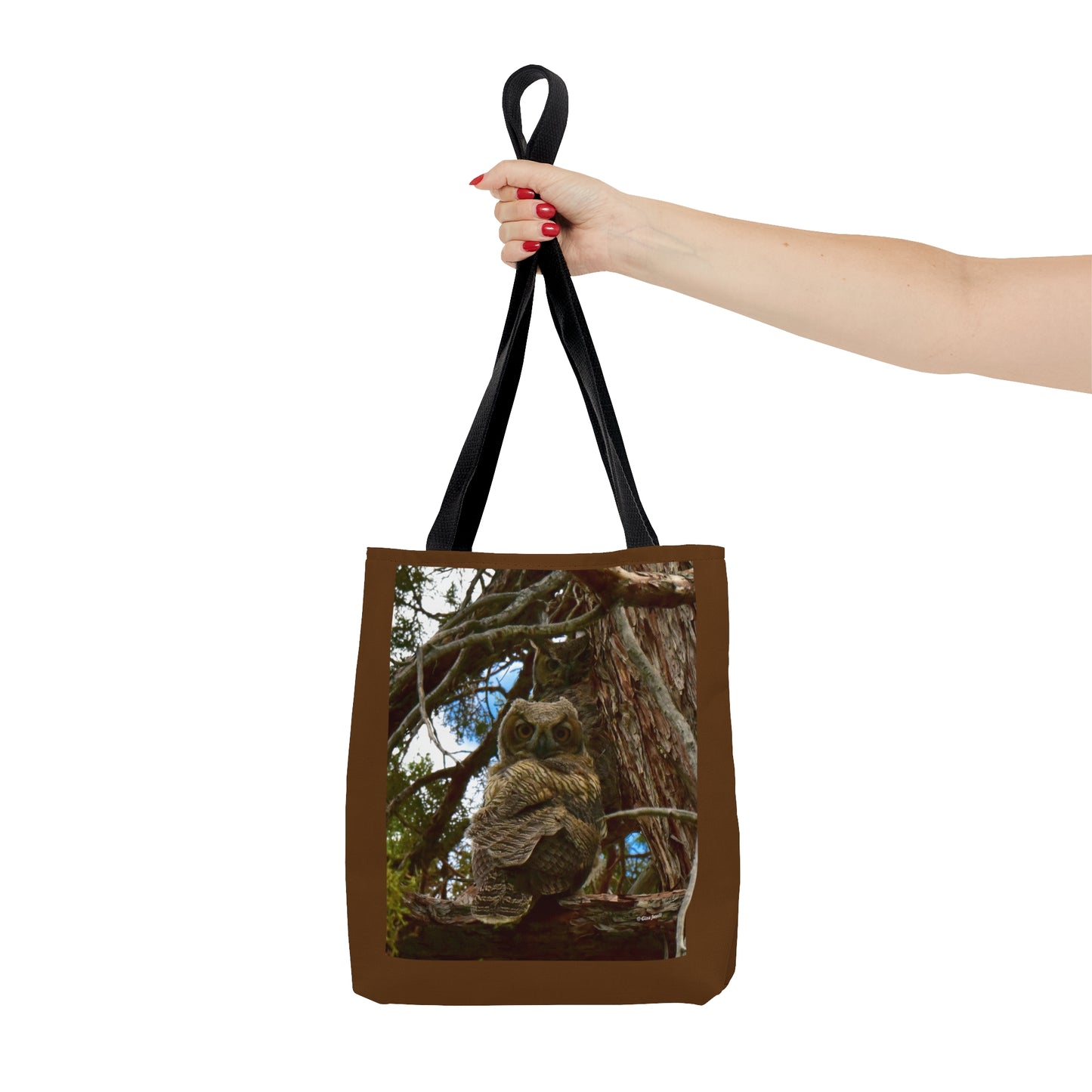 Great Horn Owls Tote Bag (AOP)