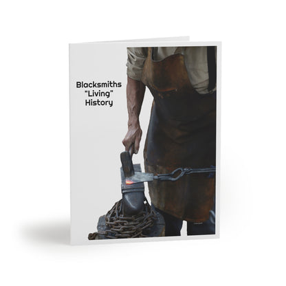 Blacksmiths "Living" History Greeting cards (8, 16, and 24 pcs)