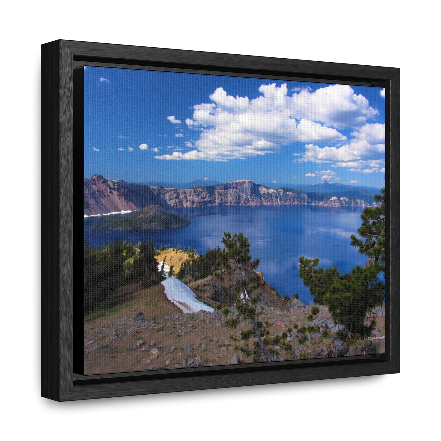 Crater Lake, Crater Lake National Park, Or. USA           Gallery Canvas Wraps, Horizontal Frame