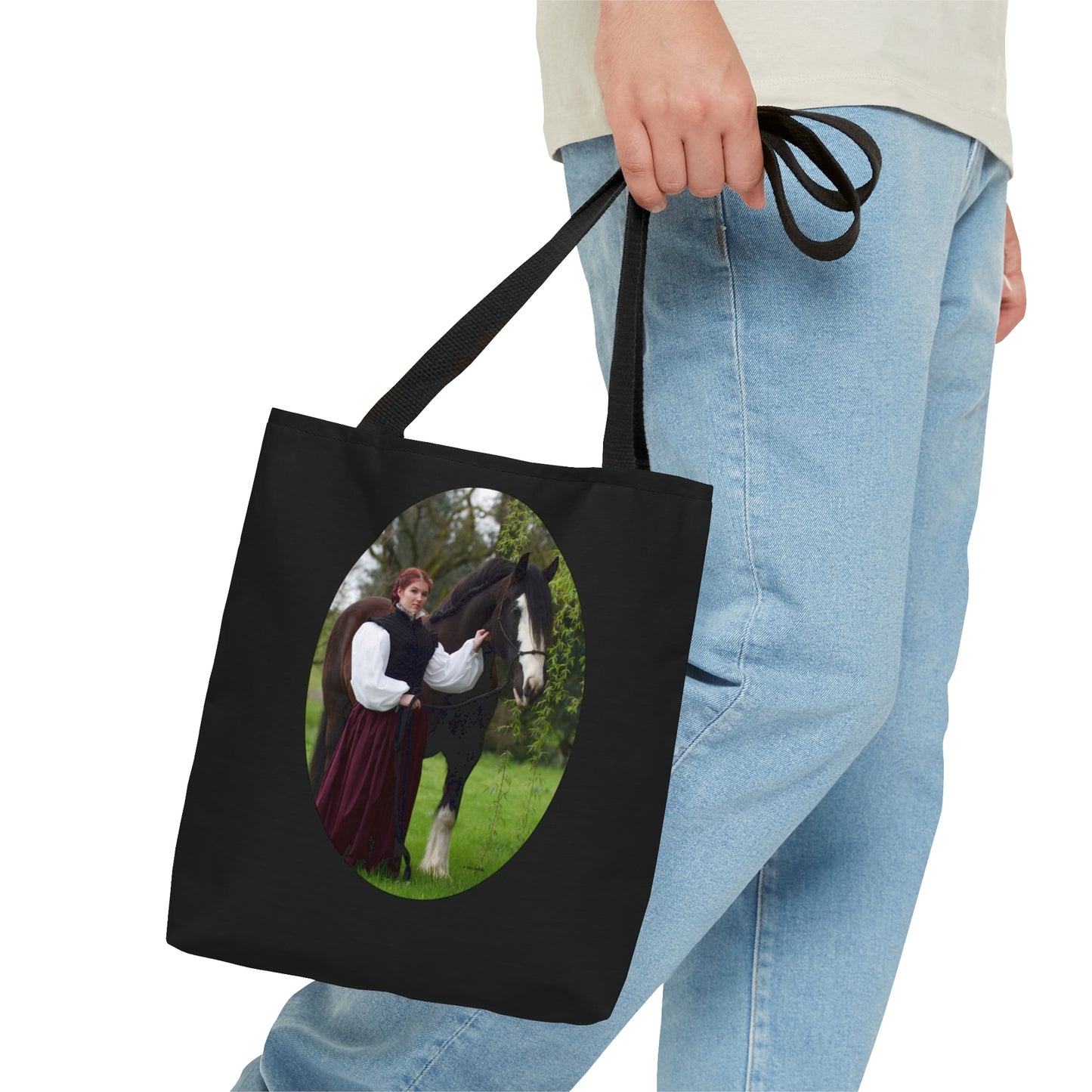 The Lady and the Shire  Tote Bag (AOP)
