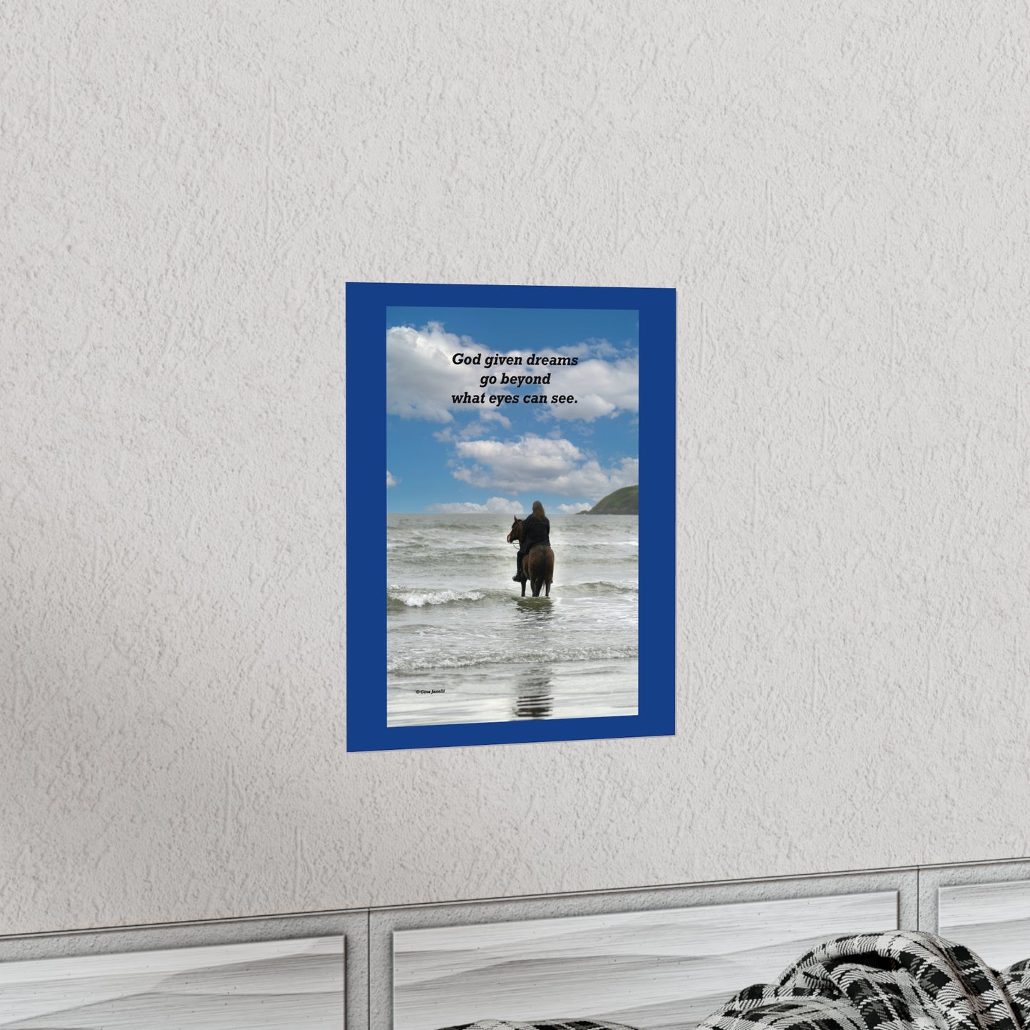 God given dreams  Premium Matte Vertical Posters