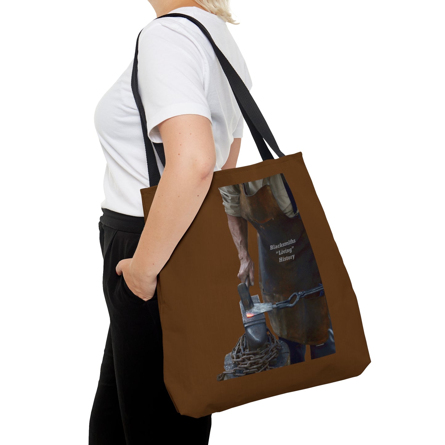 Blacksmiths, "Living" History Tote Bag (AOP)
