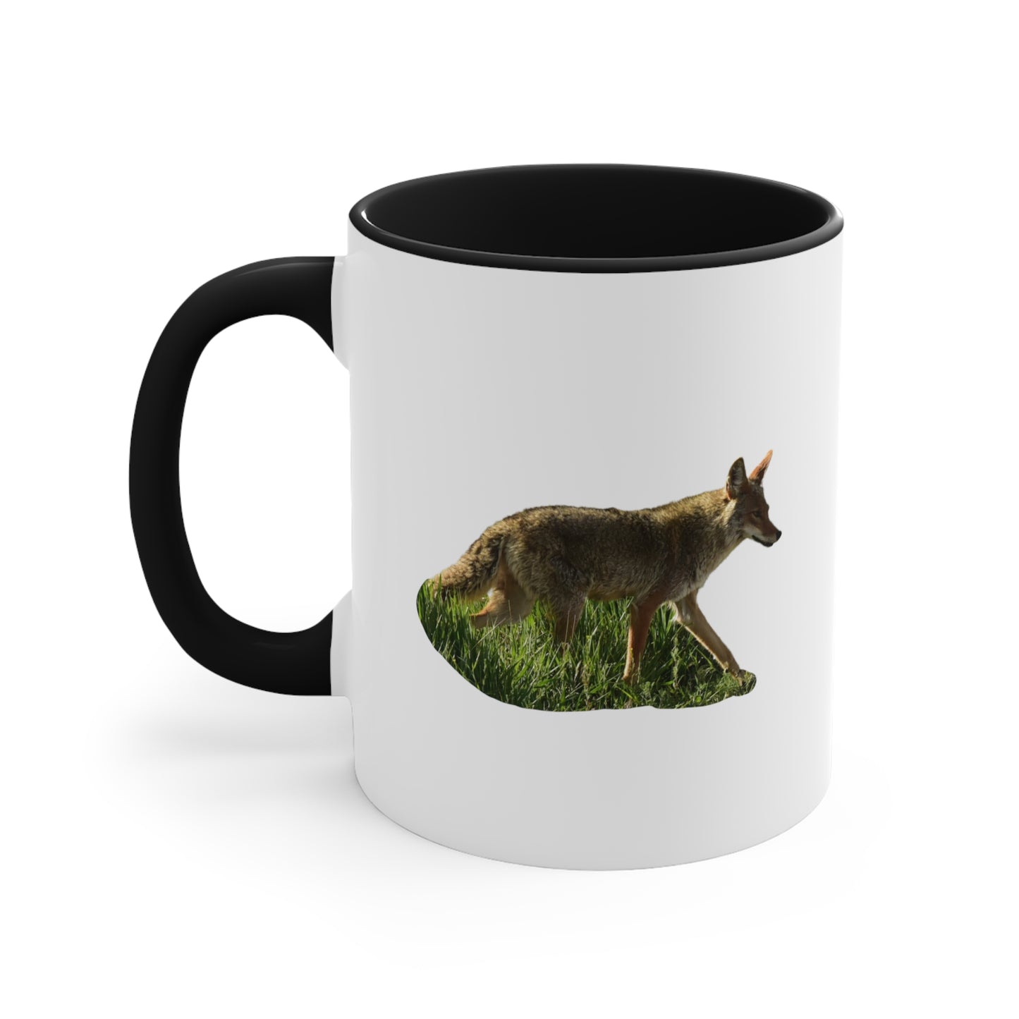Coyote Accent Coffee Mug, 11oz