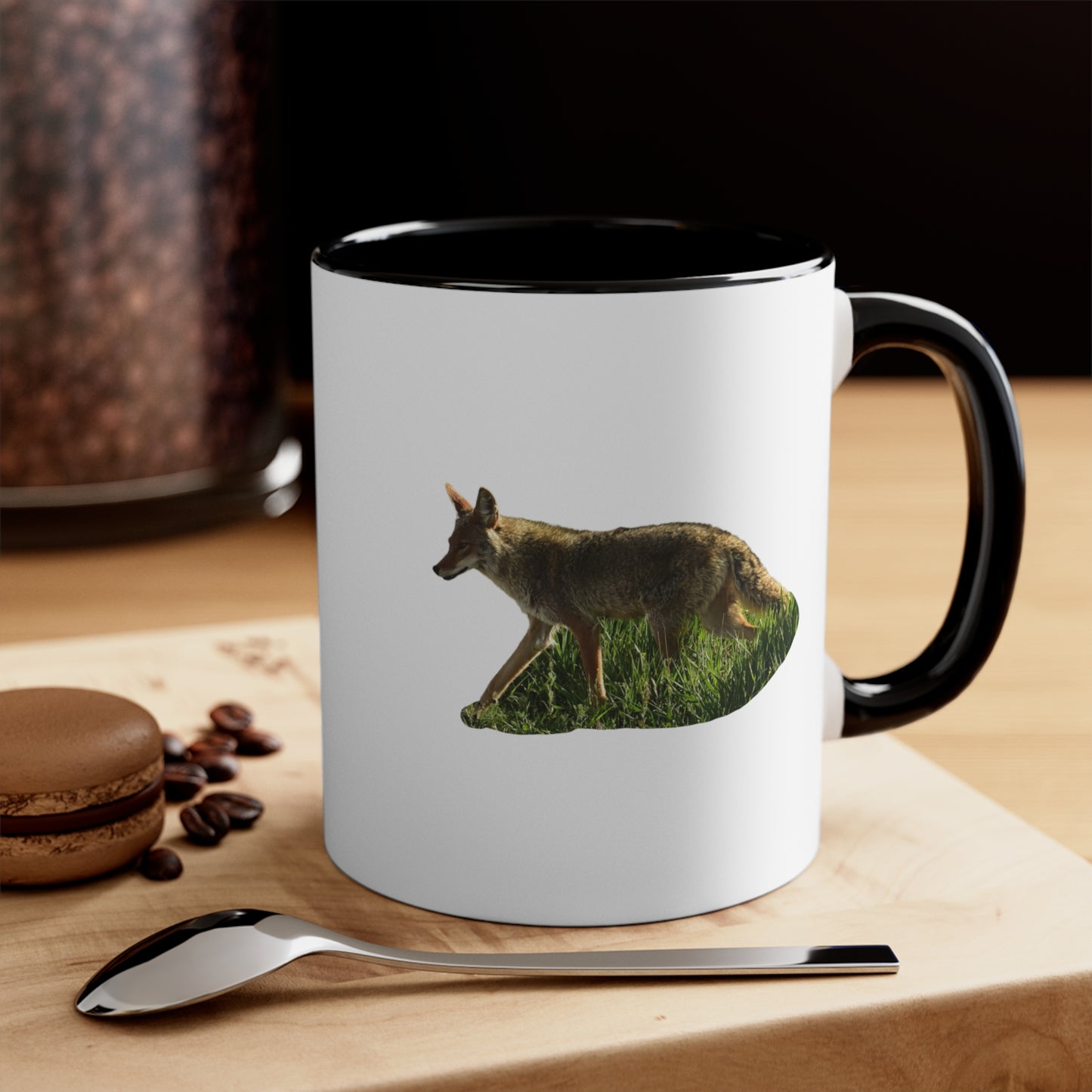 Coyote Accent Coffee Mug, 11oz