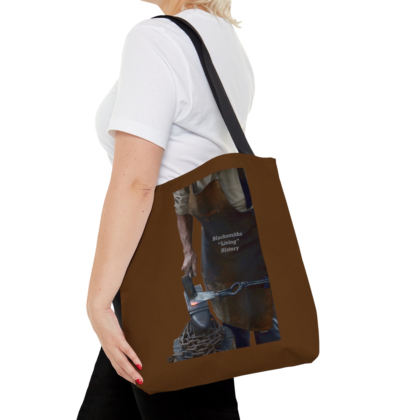 Blacksmiths, "Living" History Tote Bag (AOP)