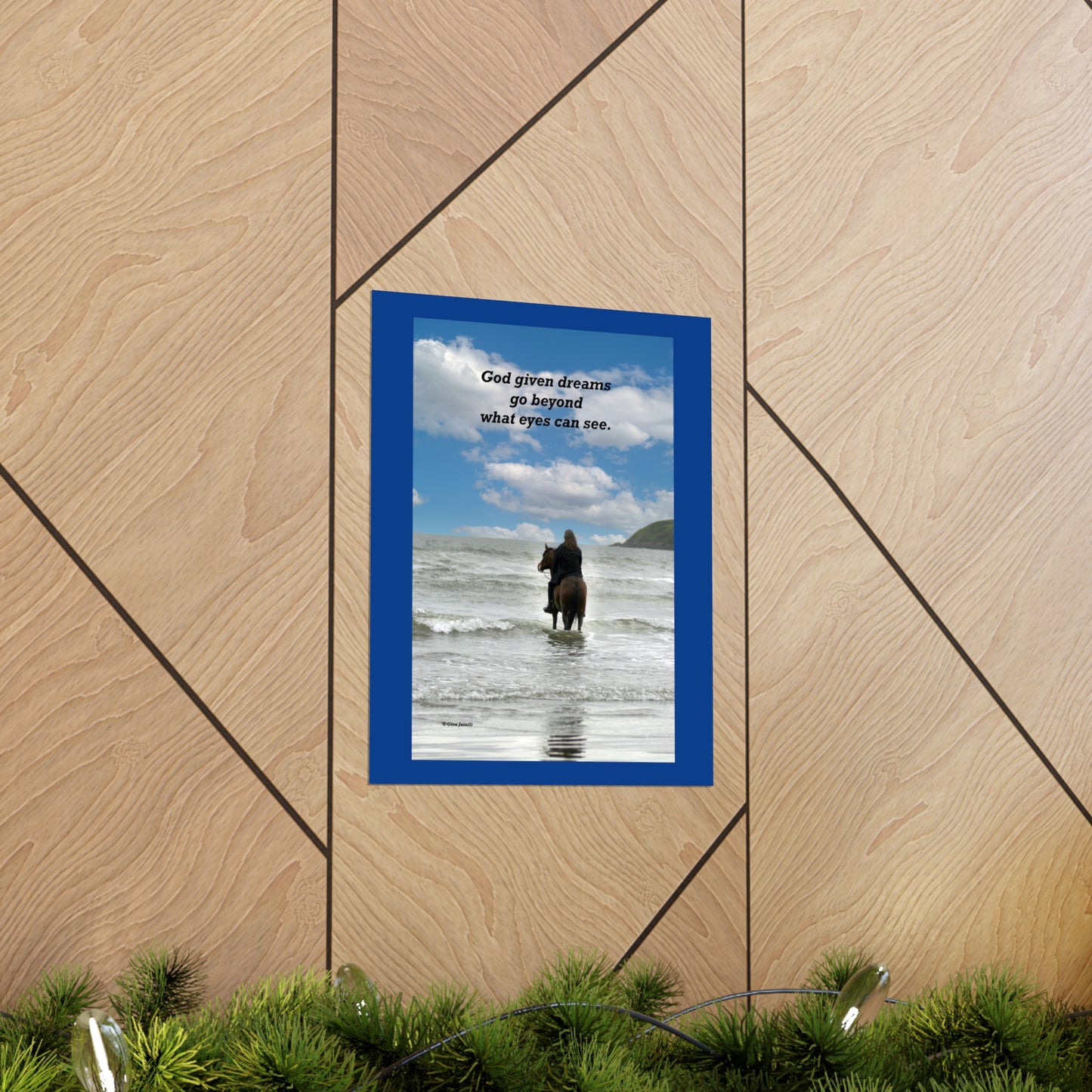 God given dreams  Premium Matte Vertical Posters