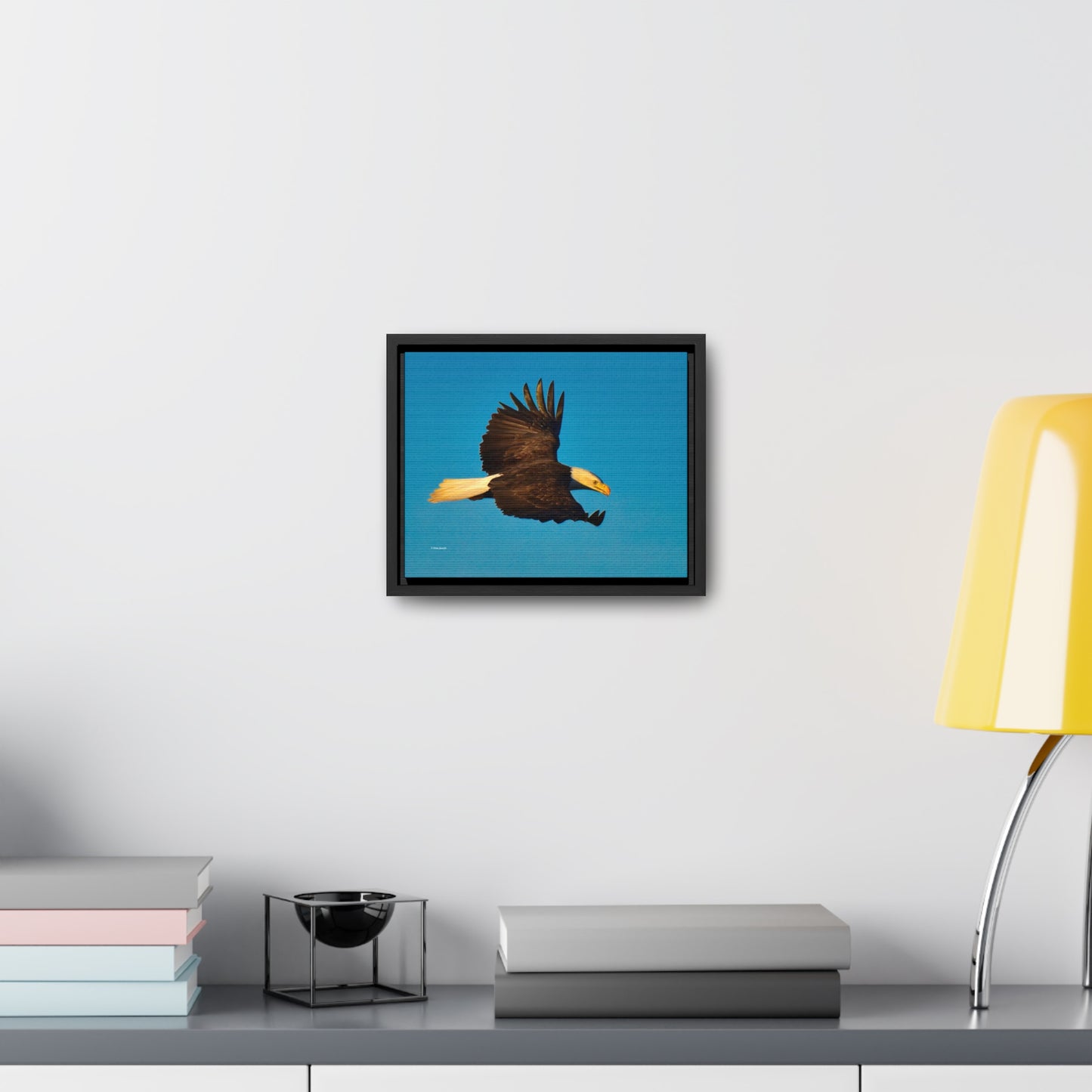 Bald Eagle Gallery Canvas Wraps, Horizontal Frame