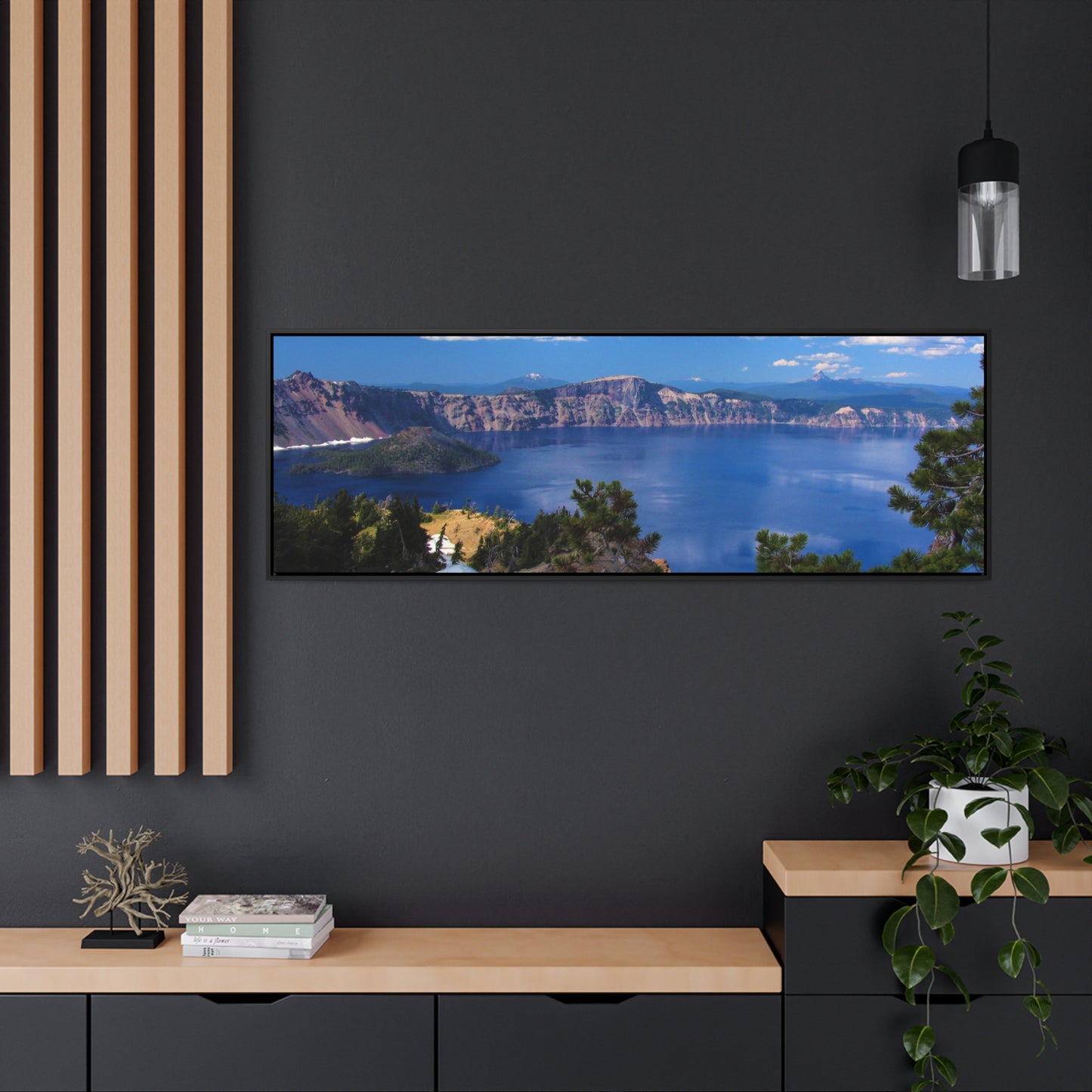 Crater Lake, Crater Lake National Park, Or. USA           Gallery Canvas Wraps, Horizontal Frame