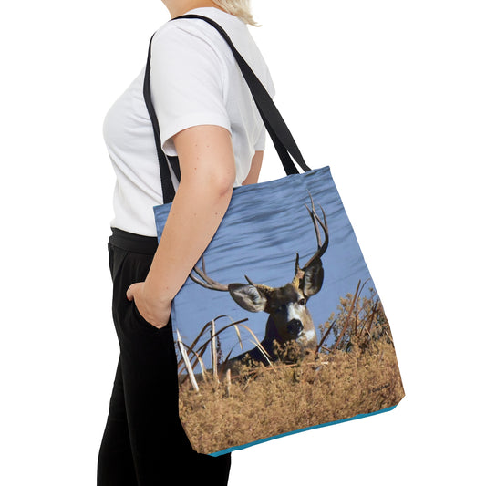 Mule Deer Buck  AOP Tote Bag