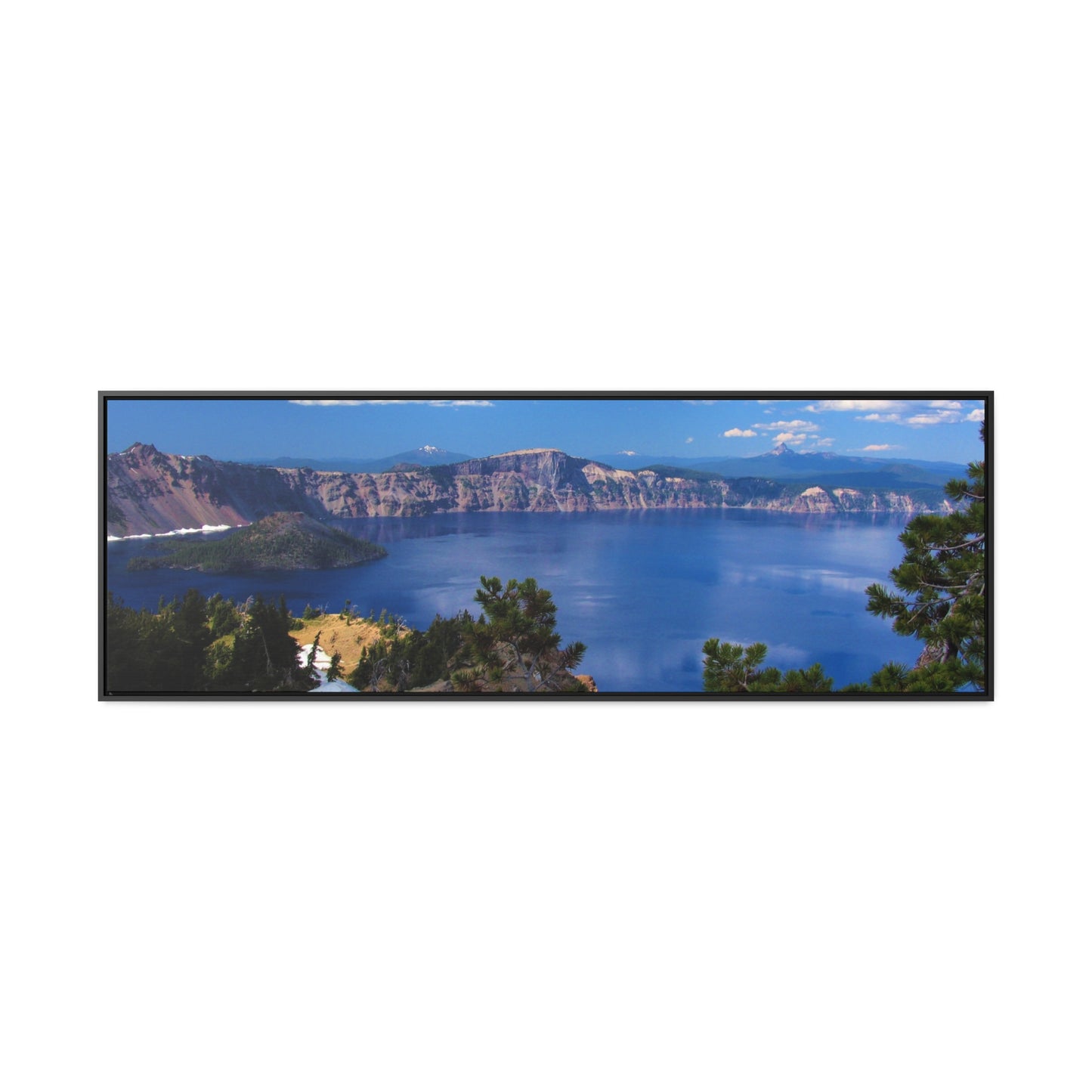 Crater Lake, Crater Lake National Park, Or. USA           Gallery Canvas Wraps, Horizontal Frame