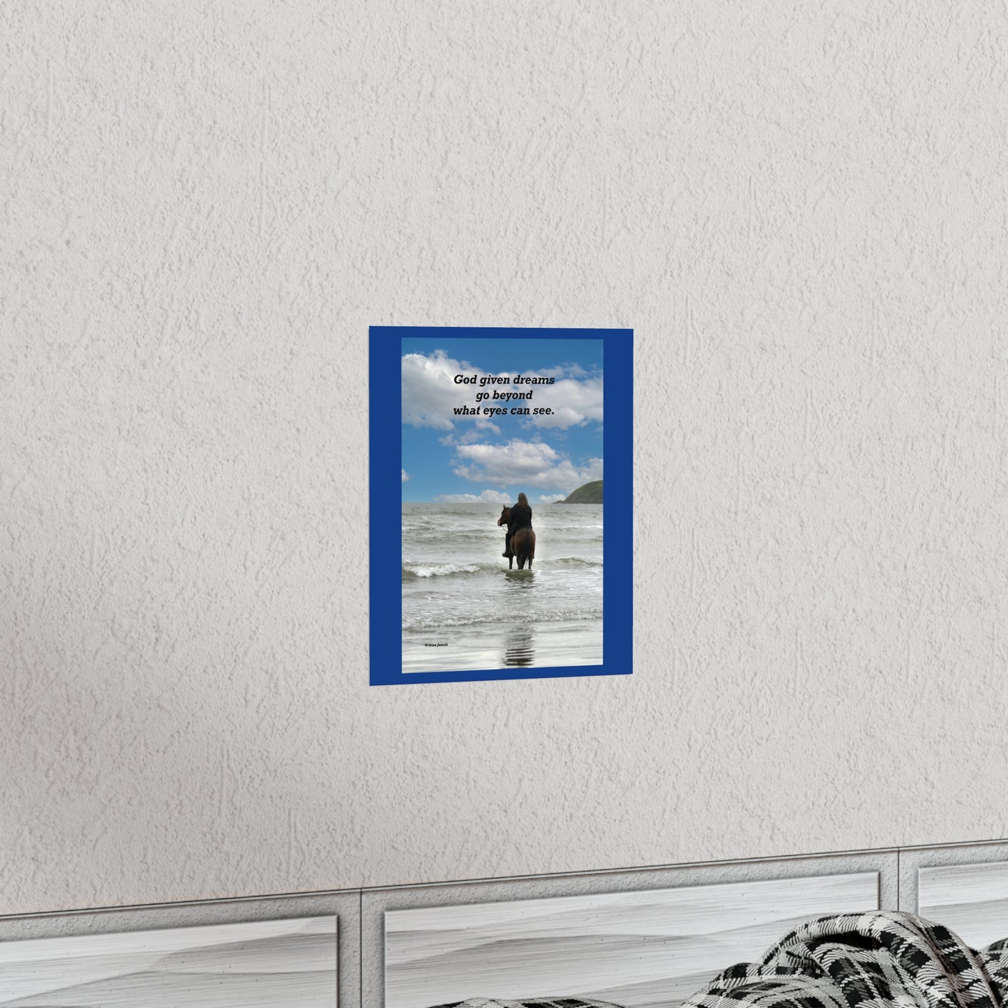 God given dreams  Premium Matte Vertical Posters