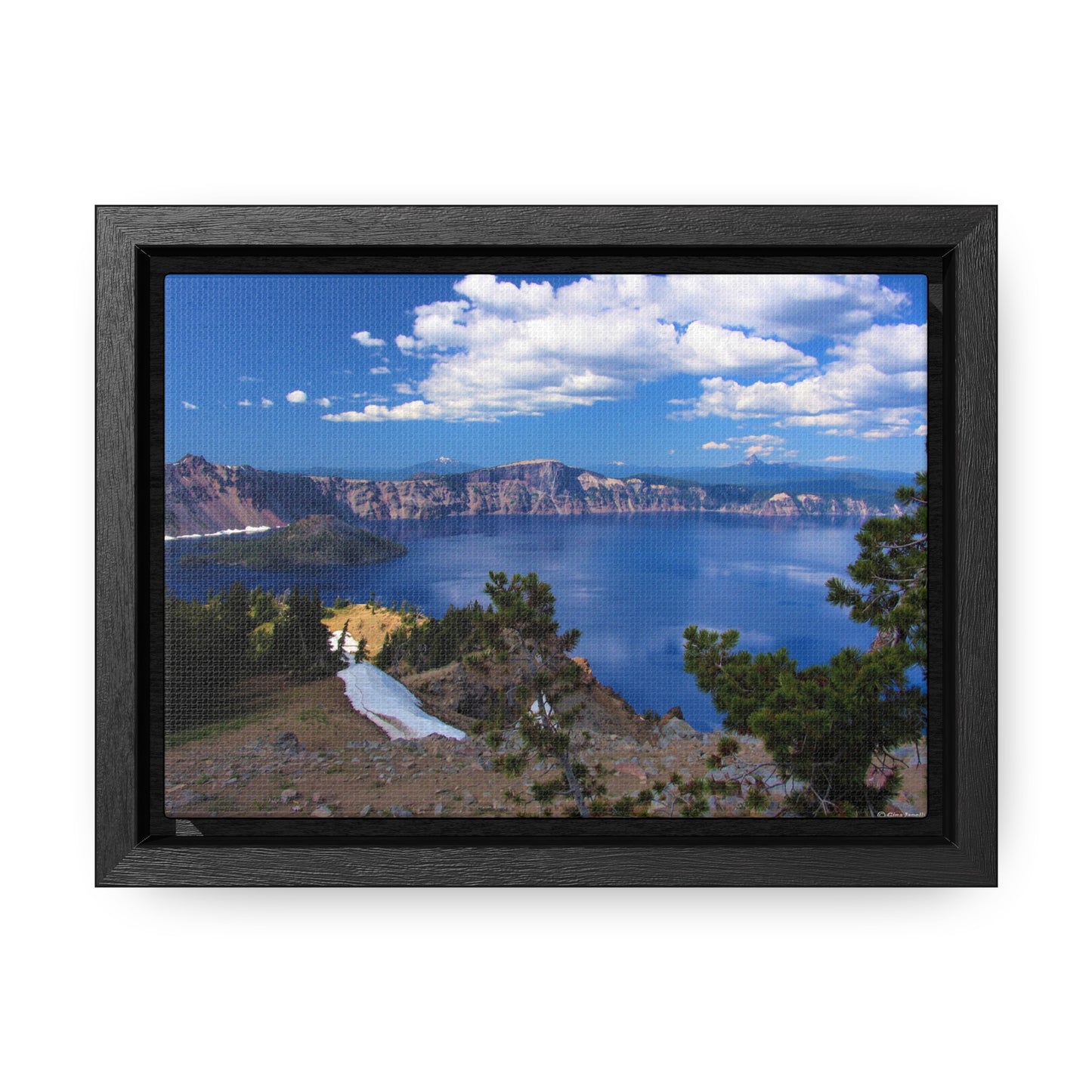 Crater Lake, Crater Lake National Park, Or. USA           Gallery Canvas Wraps, Horizontal Frame