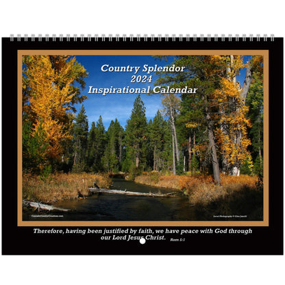 Country Splendor 2024 Inspirational Calendar