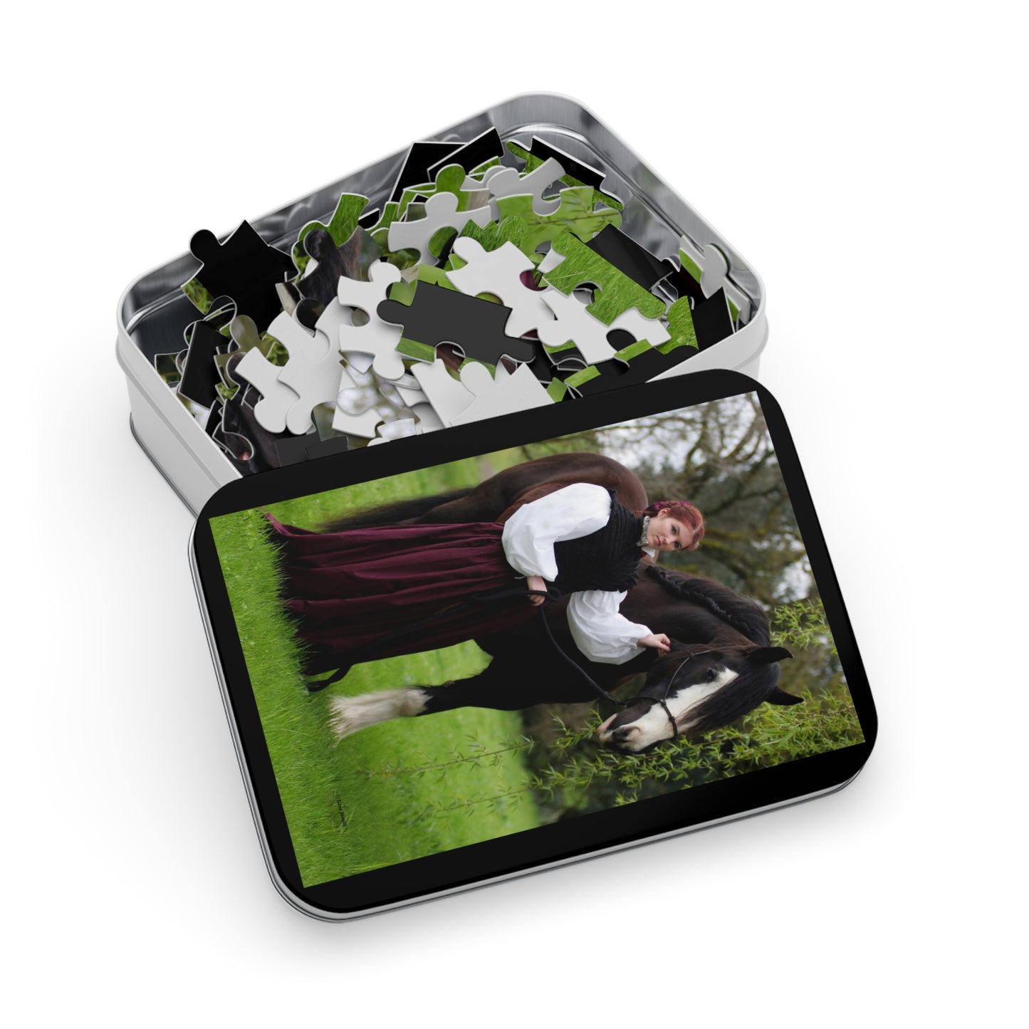 The Lady and the Shire Jigsaw Puzzle (110, 252, 500,1000-Piece)