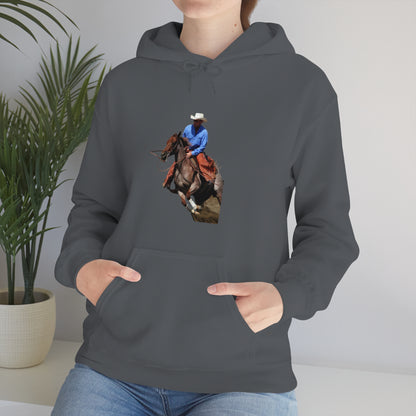 Cutting Horse Team. Quarter Horse      Unisex Heavy Blend™ Hooded Sweatshirt