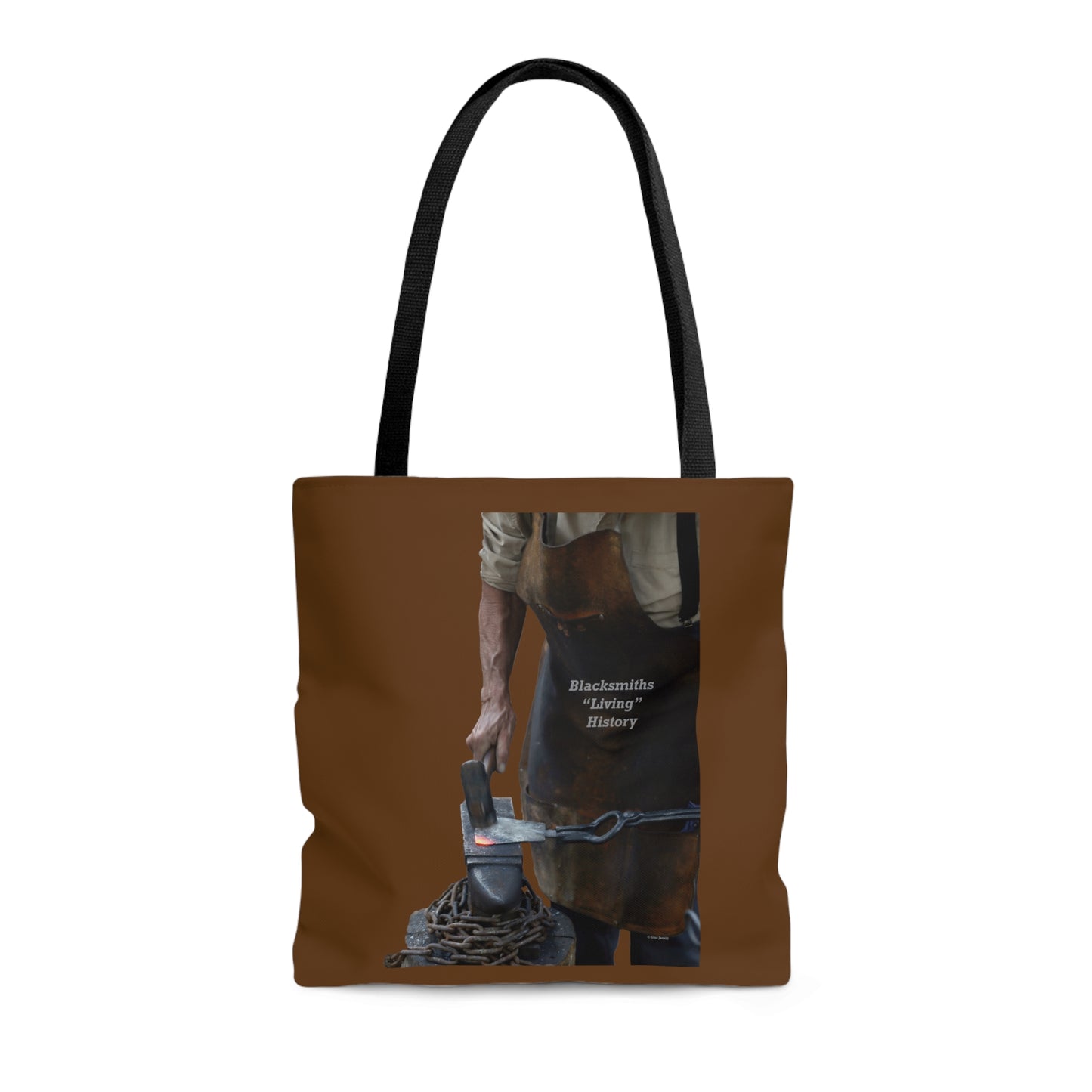 Blacksmiths, "Living" History Tote Bag (AOP)