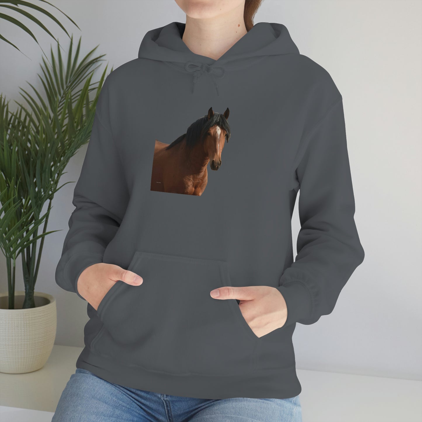 Young Stud, Wild Stallion      Unisex Heavy Blend™ Hooded Sweatshirt