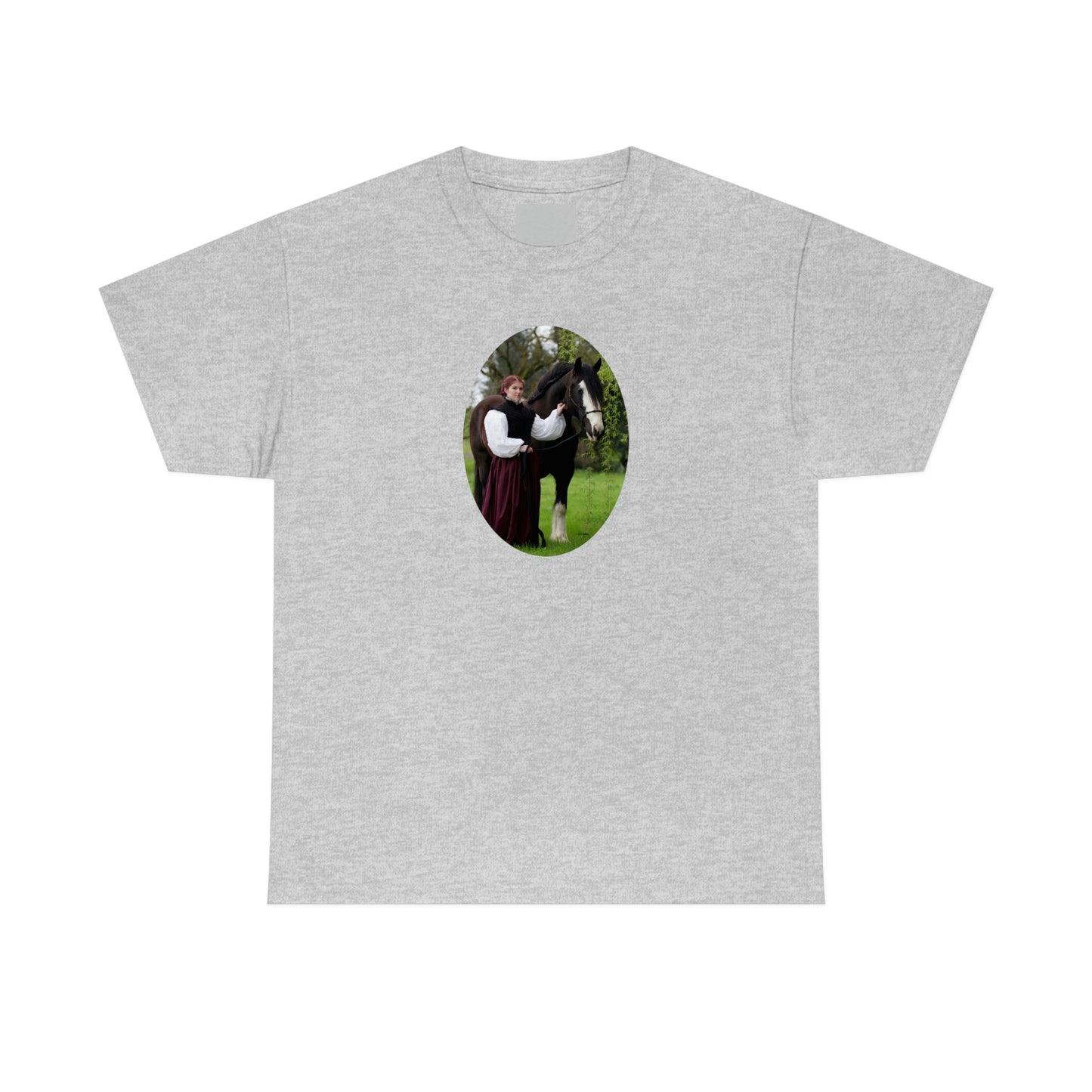 The Lady and the Shire  Unisex Heavy Cotton Tee