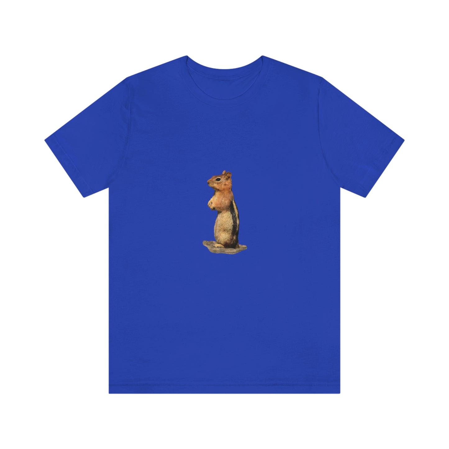 Golden-mantled Ground Squirrel   Unisex Jersey Short Sleeve Tee