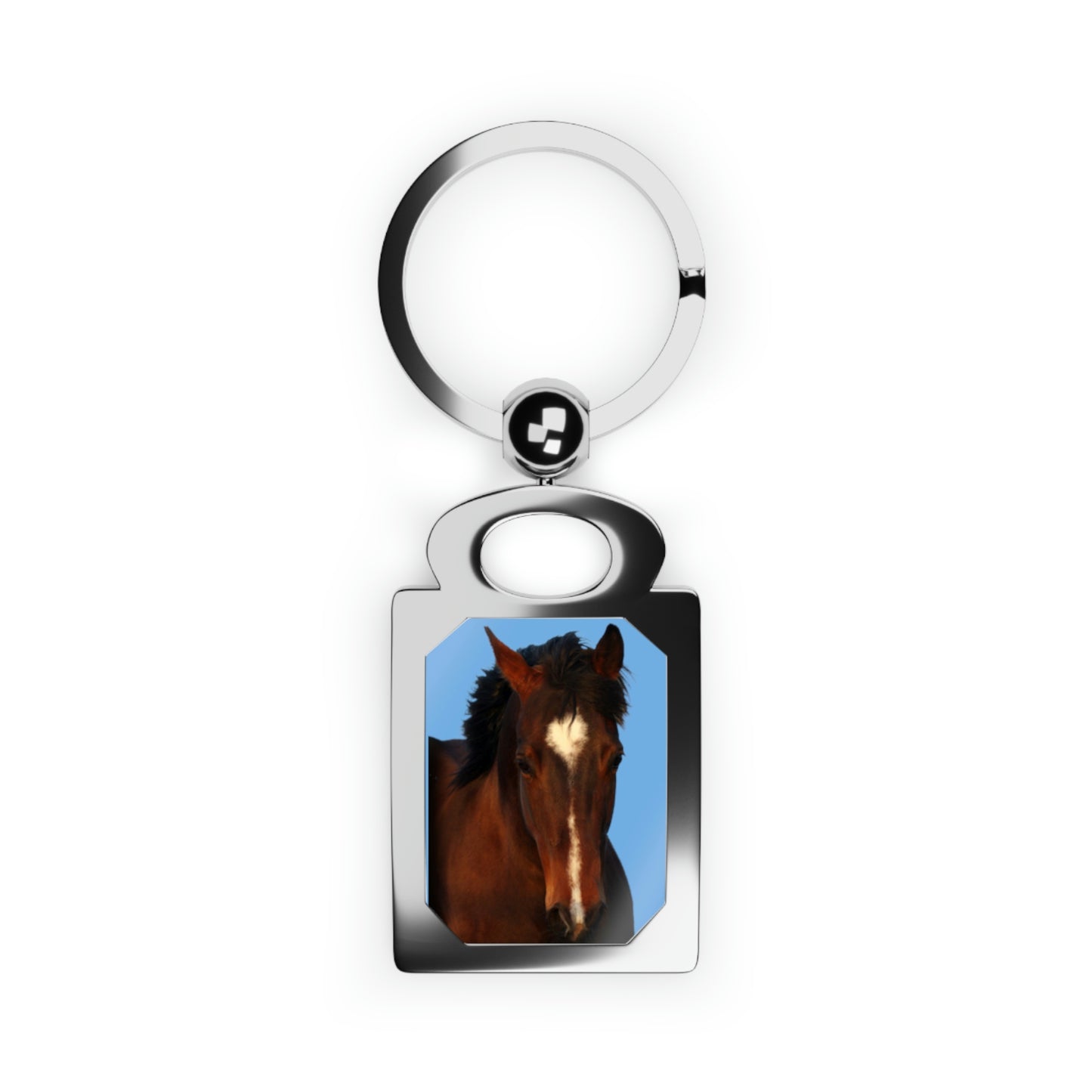 The Heart of a Horse.  Quarter Horse   Rectangle Photo Keyring