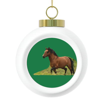 Protector,  Wild Stallion    Christmas Ball Ornament