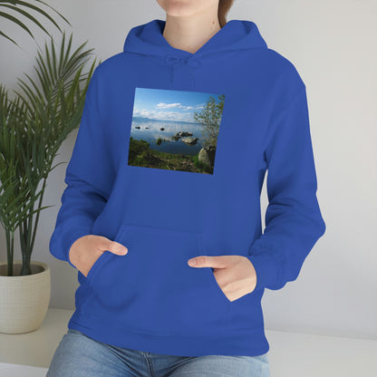 Klamath Lake & Crater Lake Rim.      Unisex Heavy Blend™ Hooded Sweatshirt