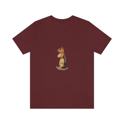 Golden-mantled Ground Squirrel   Unisex Jersey Short Sleeve Tee
