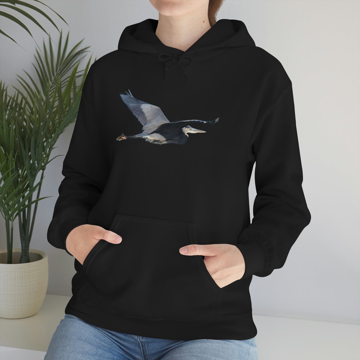 Great Blue Heron    Unisex Heavy Blend™ Hooded Sweatshirt
