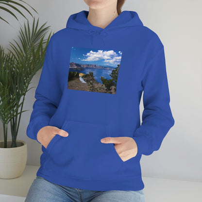 Crater Lake, Crater Lake National Park, Or. USA  Unisex Heavy Blend™ Hooded Sweatshirt