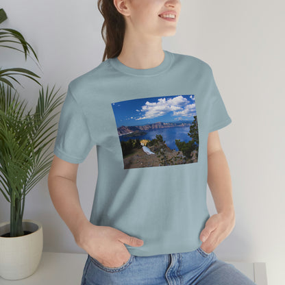 Crater Lake, Crater Lake National Park Or. USA Unisex Jersey Short Sleeve Tee