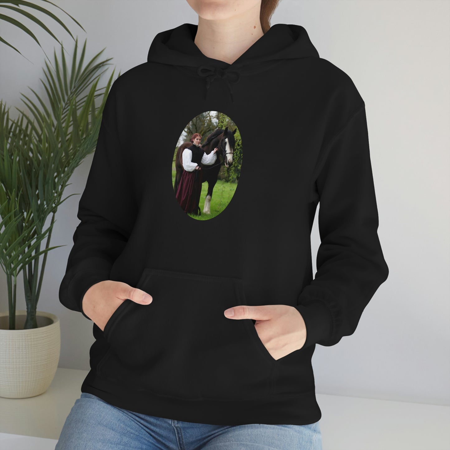 The Lady and the Shire  Unisex Heavy Blend™ Hooded Sweatshirt