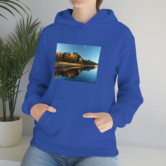 Rocky Point, Klamath Lake, Klamath Falls, Or.    Unisex Heavy Blend™ Hooded Sweatshirt