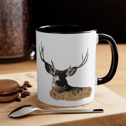 Mule Deer Buck   Accent Coffee Mug, 11oz