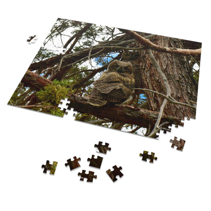 Great Horned Owls  Jigsaw Puzzle (30, 110, 252,-Piece)