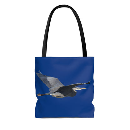 Great Blue Heron     AOP Tote Bag