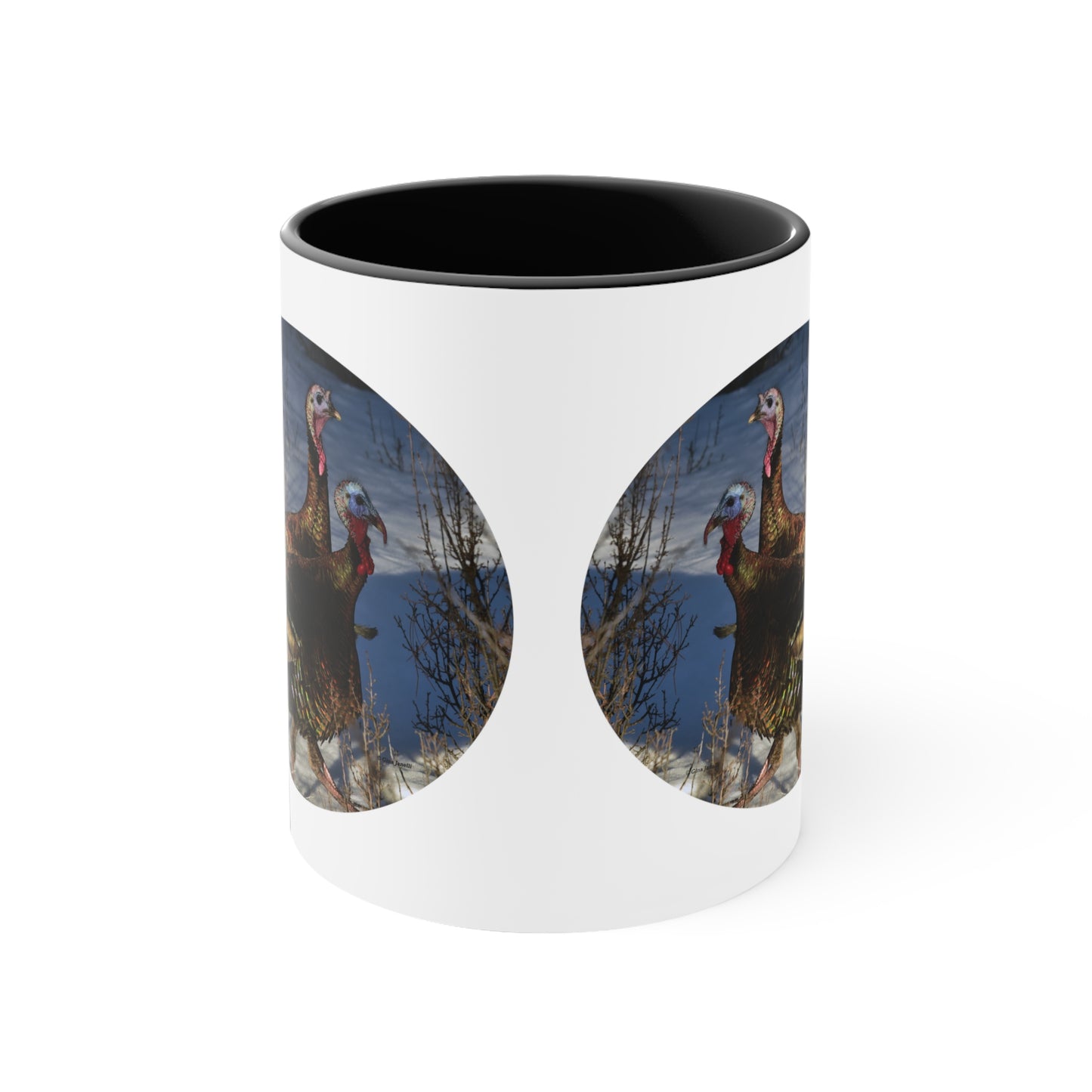 Wild Tom Turkeys   Accent Mugs 11oz