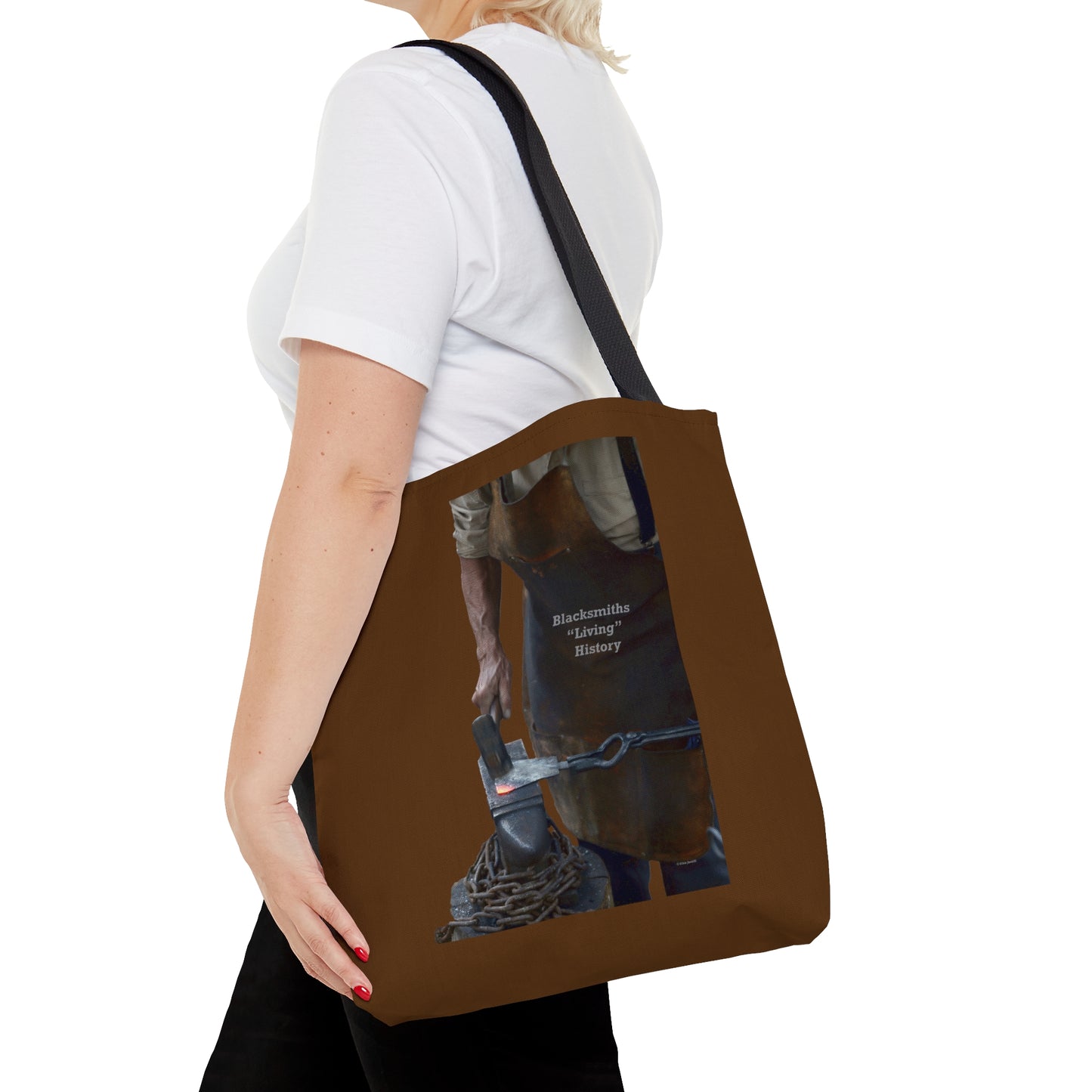 Blacksmiths, "Living" History  Tote Bag (AOP)