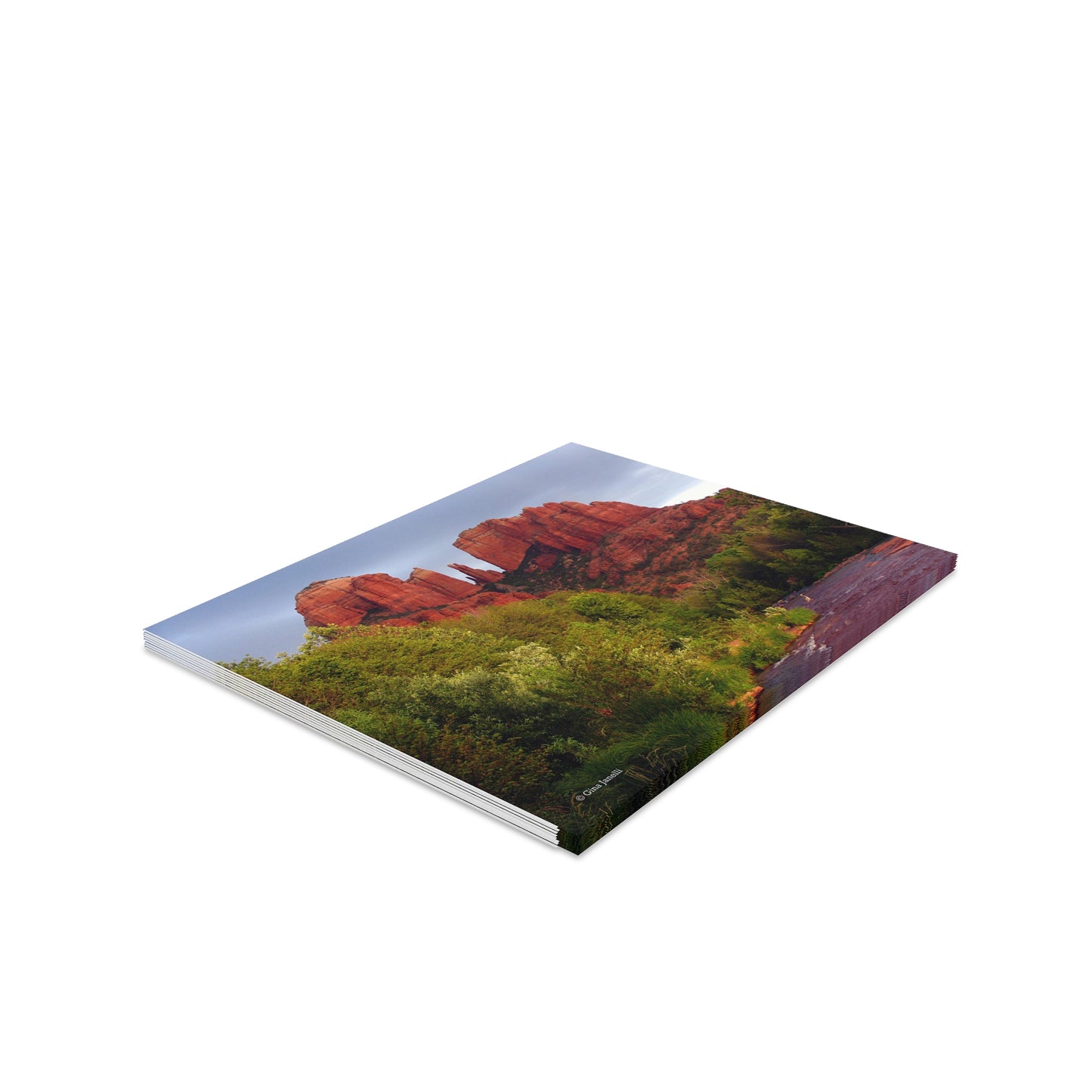 Cathedral Rock & Great Blue Heron Sedona, Az.         Greeting cards (8, 16, and 24 pcs)