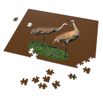 Sandhill Crane Pair   Jigsaw Puzzle ( 110, 252, 500,-Piece)