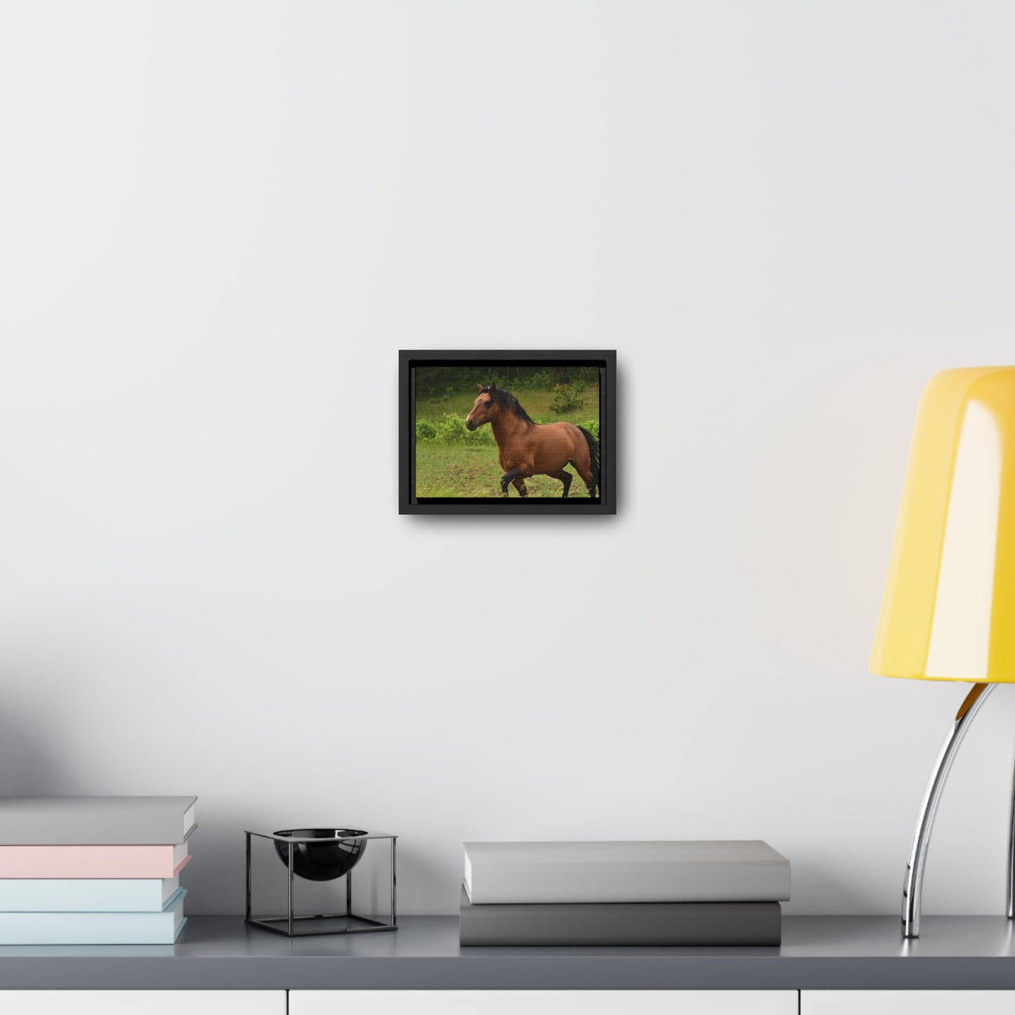 Protector,  Wild Stallion   Gallery Canvas Wraps, Horizontal Frame