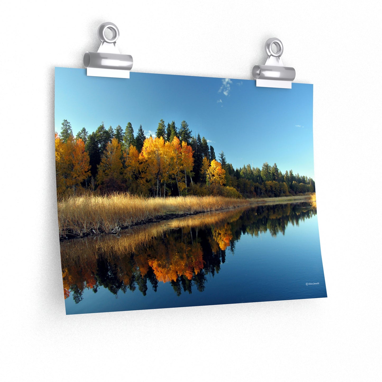 Rocky Point, Klamath Lake, Klamath Falls, Or.   Premium Matte horizontal posters