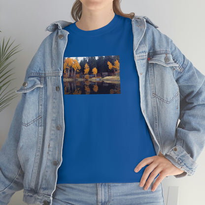 Rocky Point, Klamath Falls, Or.   Unisex Heavy Cotton Tee